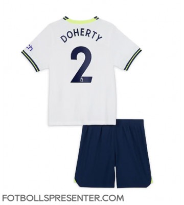 Tottenham Hotspur Matt Doherty #2 Hemmatröja Barn 2022-23 Kortärmad (+ korta byxor)